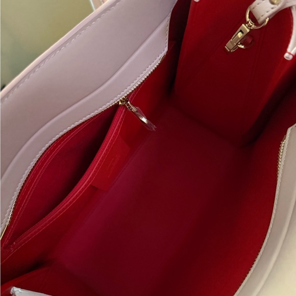 Christian Louboutin Blush Pink Studded Satchel - Picture 9 of 15